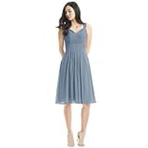 Dusty blue VNAIX cocktail dress